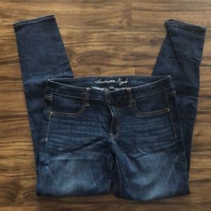 American eagle jeggings. No distressing